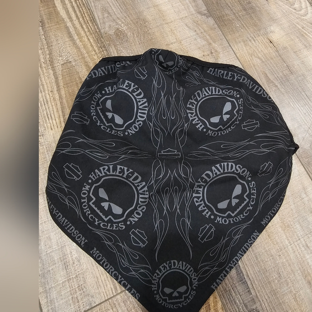 Harley-Davidson Skull Face Cover Fleece Wind Block Adult Small Motorcycles - Picture 5 of 8